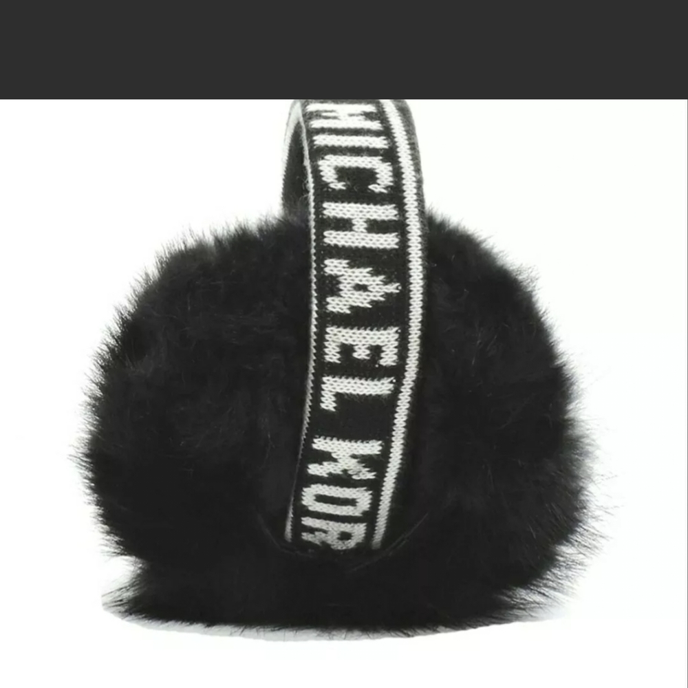 NWT Michael Kors furry earmuffs